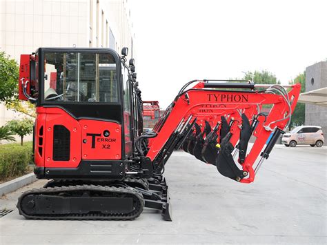 Typhon Terror X2 Mini Excavator 2.7 Ton Trench Digger Epa 